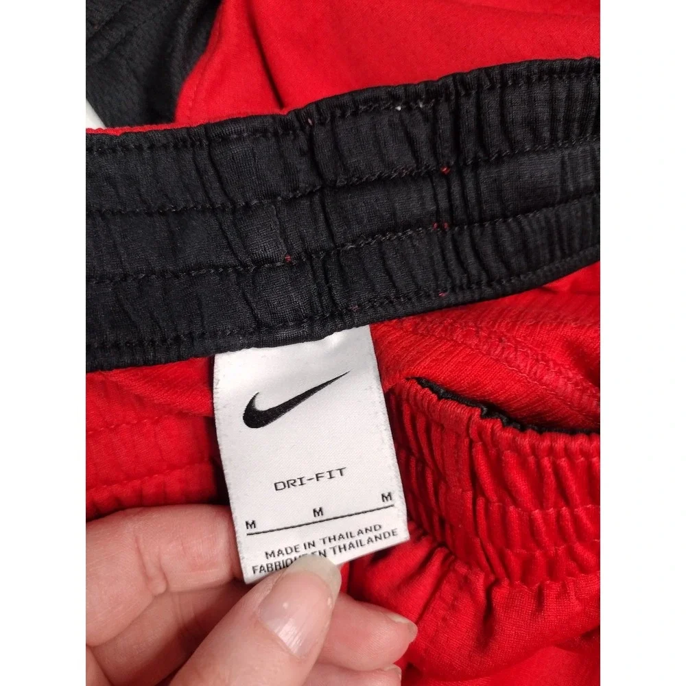 Nike Dri-FIT Kids Basketball Shorts Red Black Size Medium Athletic‎